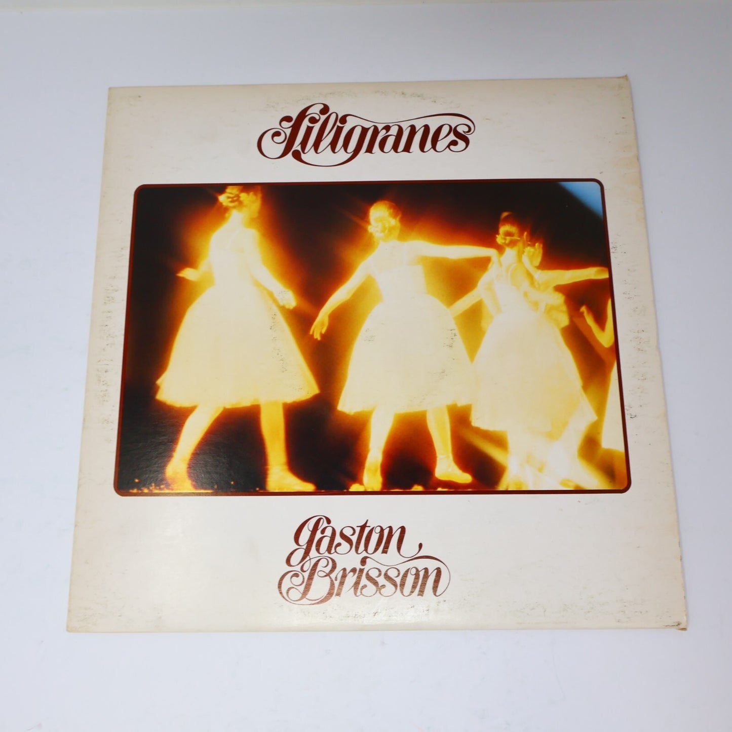 Gaston Brisson Lot 3 Disques LP Record Corridor/Filigranes/En Spectacle 1970s