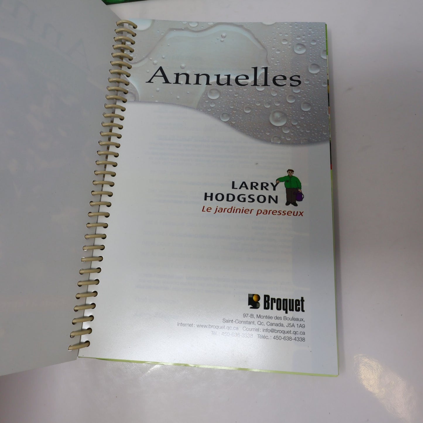 Le Jardinier Paresseux Lot 5 Livres Larry Hodgson Arbustes/Annuelles/Vivaces