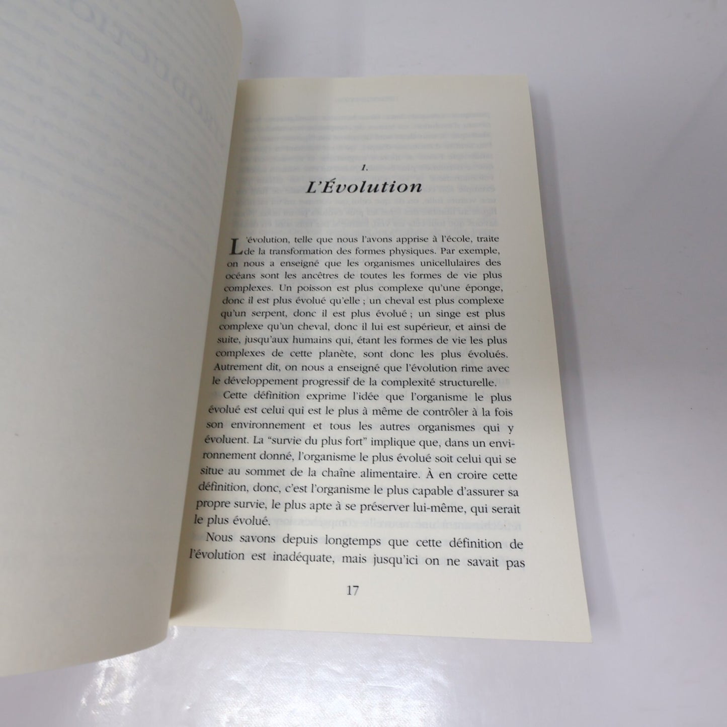 Le Siège de l'Âme Au-Delà des Cinq Sens Gary Zukav Tredaniel 2007 PB Français