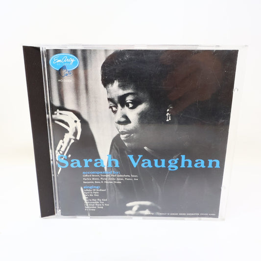 Sarah Vaughan - Self Titled CD Jazz Vocal EmArcy Records Lullaby of Birdland