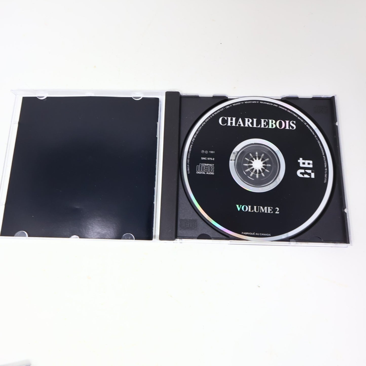 1991 Robert Charlebois Première 1ère Période Boîtier 3 CD Testés Compilation