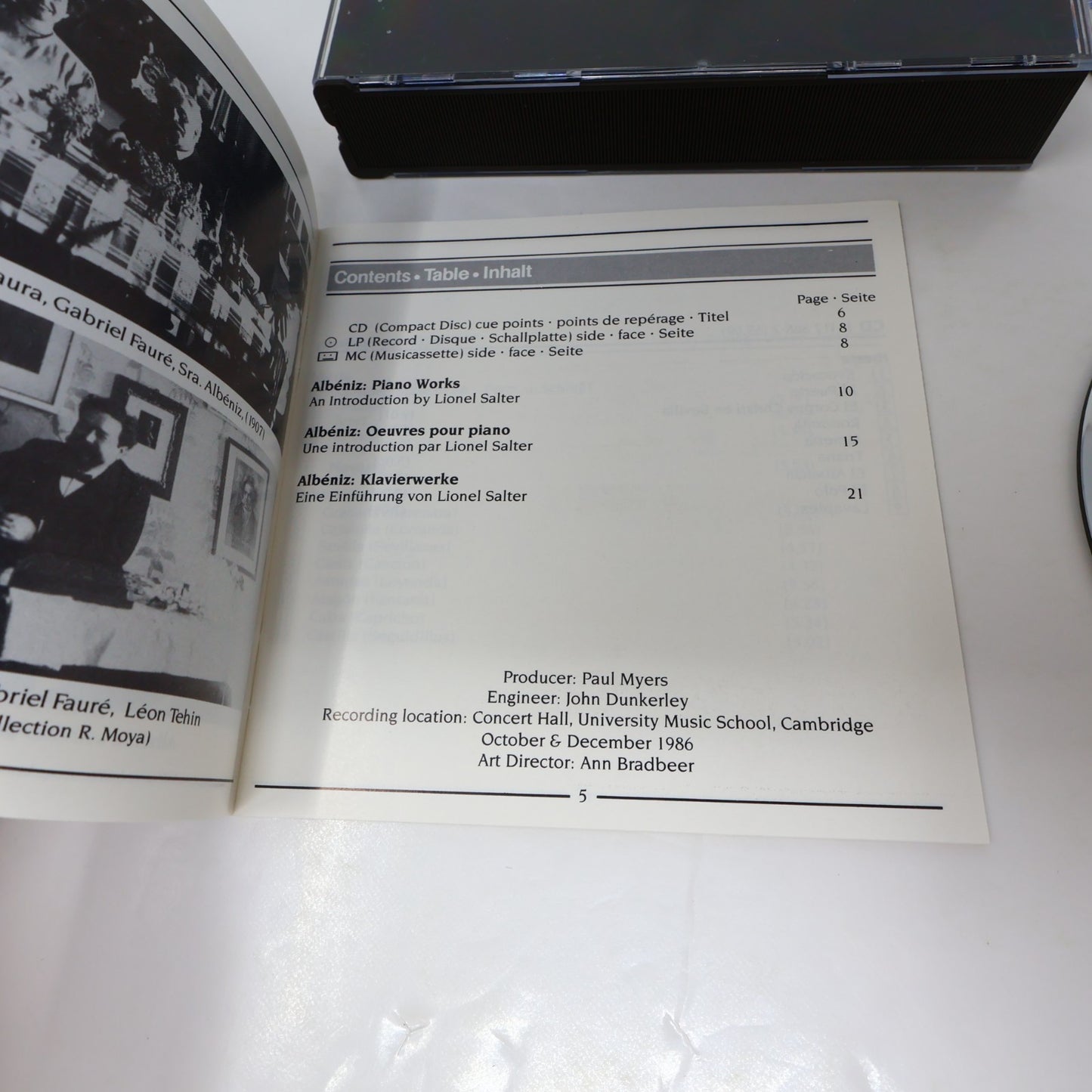 Alicia De Larrocha Isaac Albéniz Iberia/Navarra/Suite Espaňola Double CD 1988