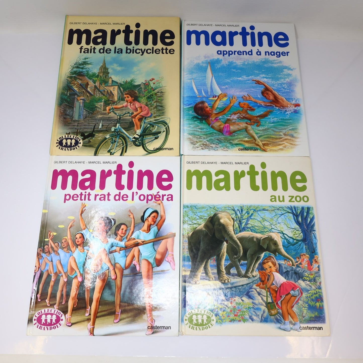 Martine/Jean-lou et Sophie Lot 30 Livres Enfants Casterman Delahaye/Marlier HC