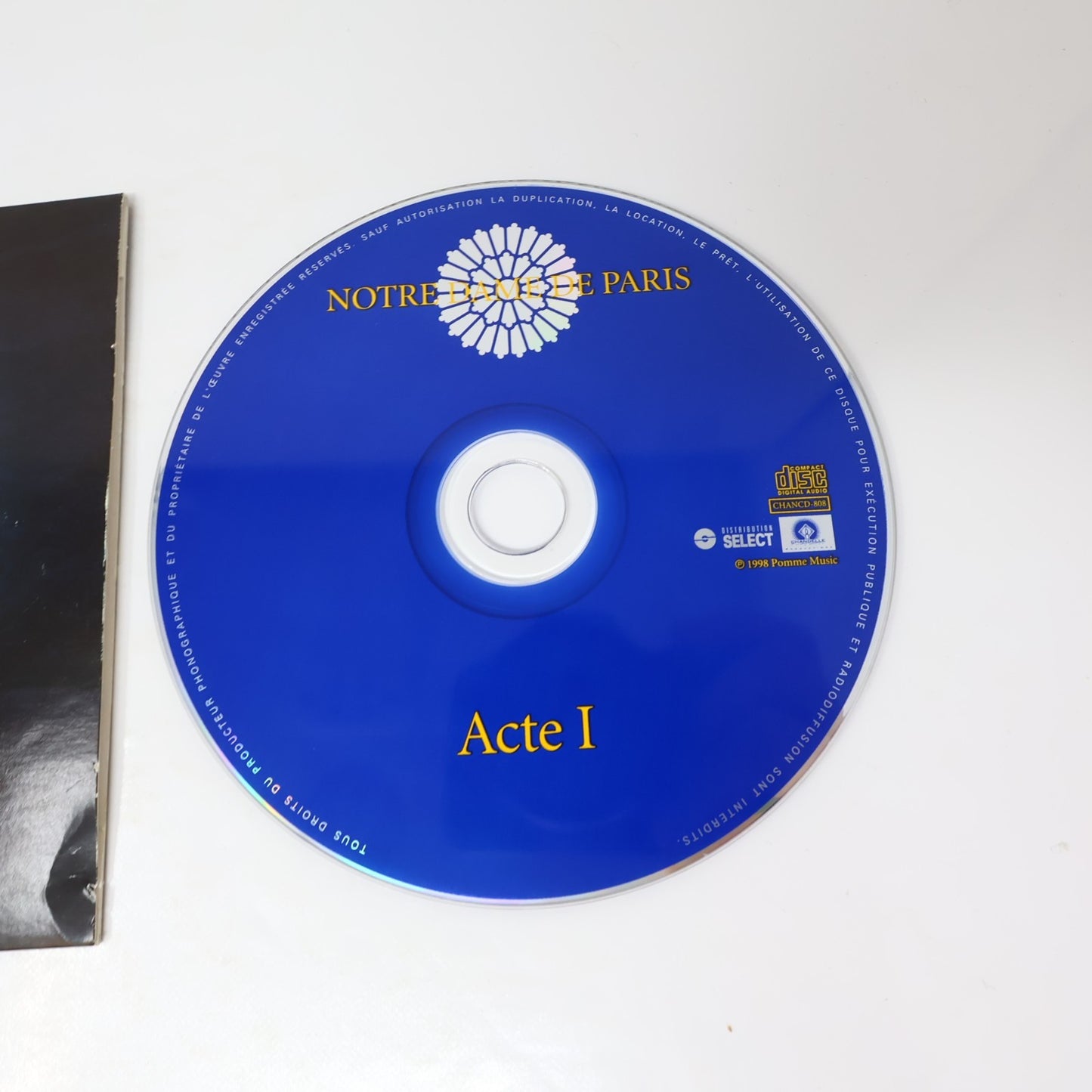 Notre Dame De Paris Version Intégrale Luc Plamondon/Richard Cocciante CD 1998
