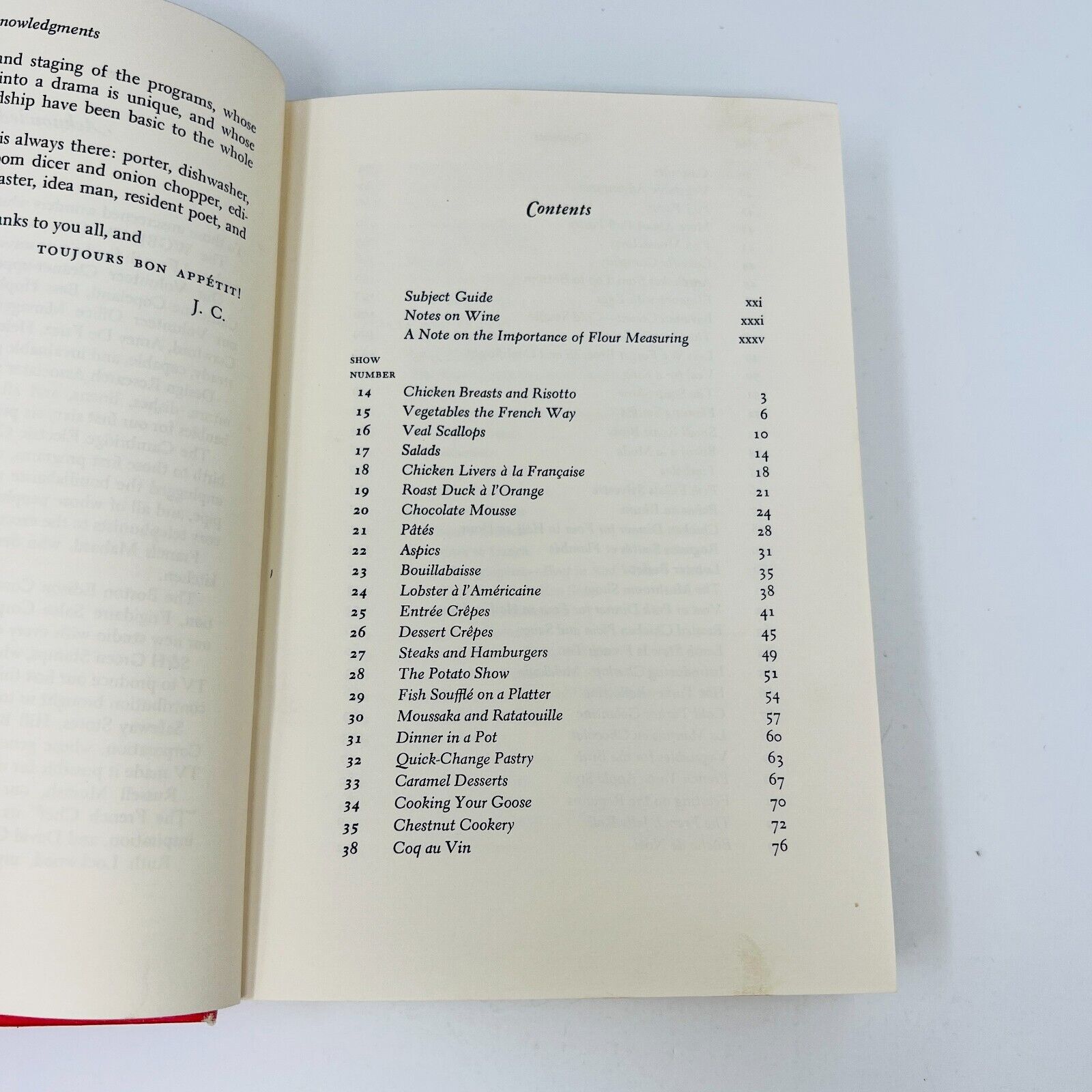 1968 The French Chef Cookbook by Julia Child Hardcover Alfred A. Knopf - No DJ
