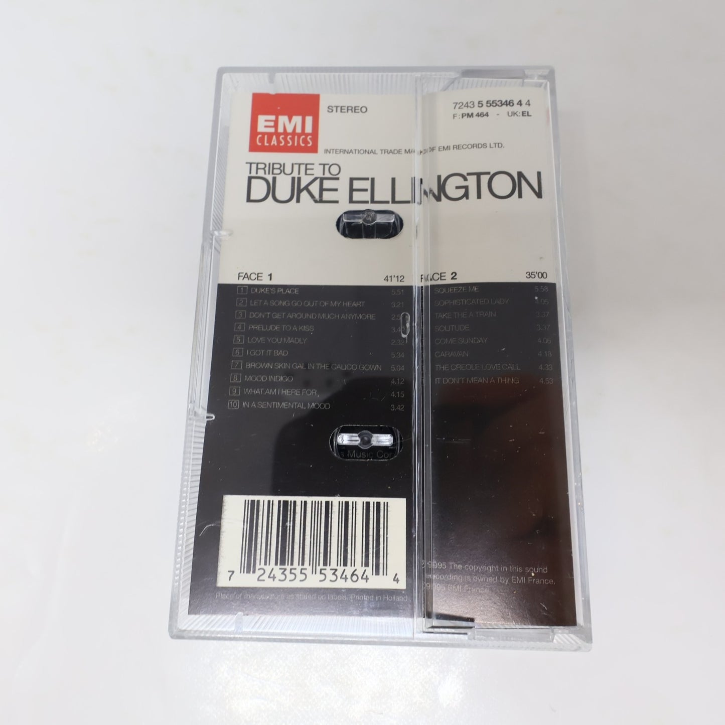 Barbara Hendricks/Monty Alexander Trio Tribute To Duke Ellington Cassette 90s