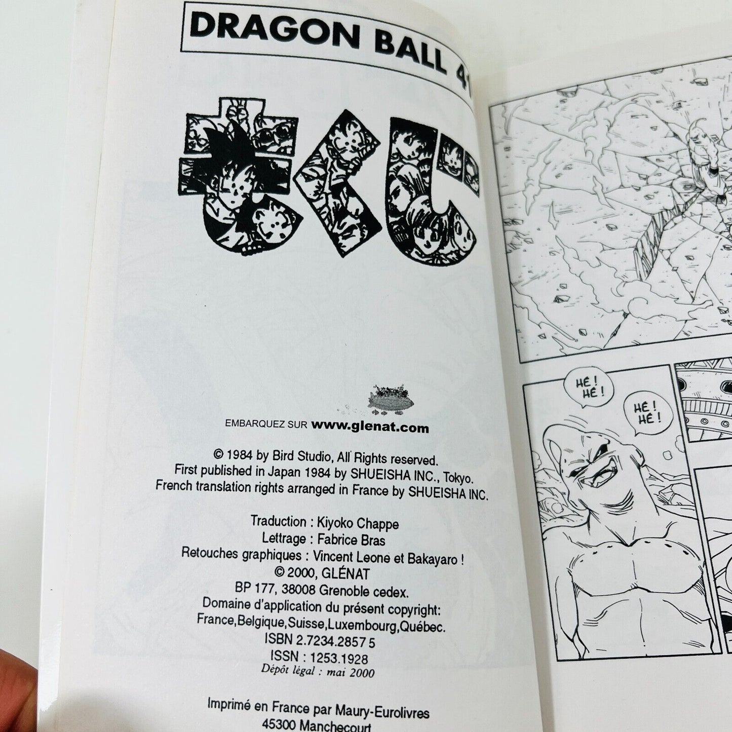 6x Dragon Ball Glénat #37-42 Lot Mangas Akira Toriyama Kaio Shin 90-2000s French