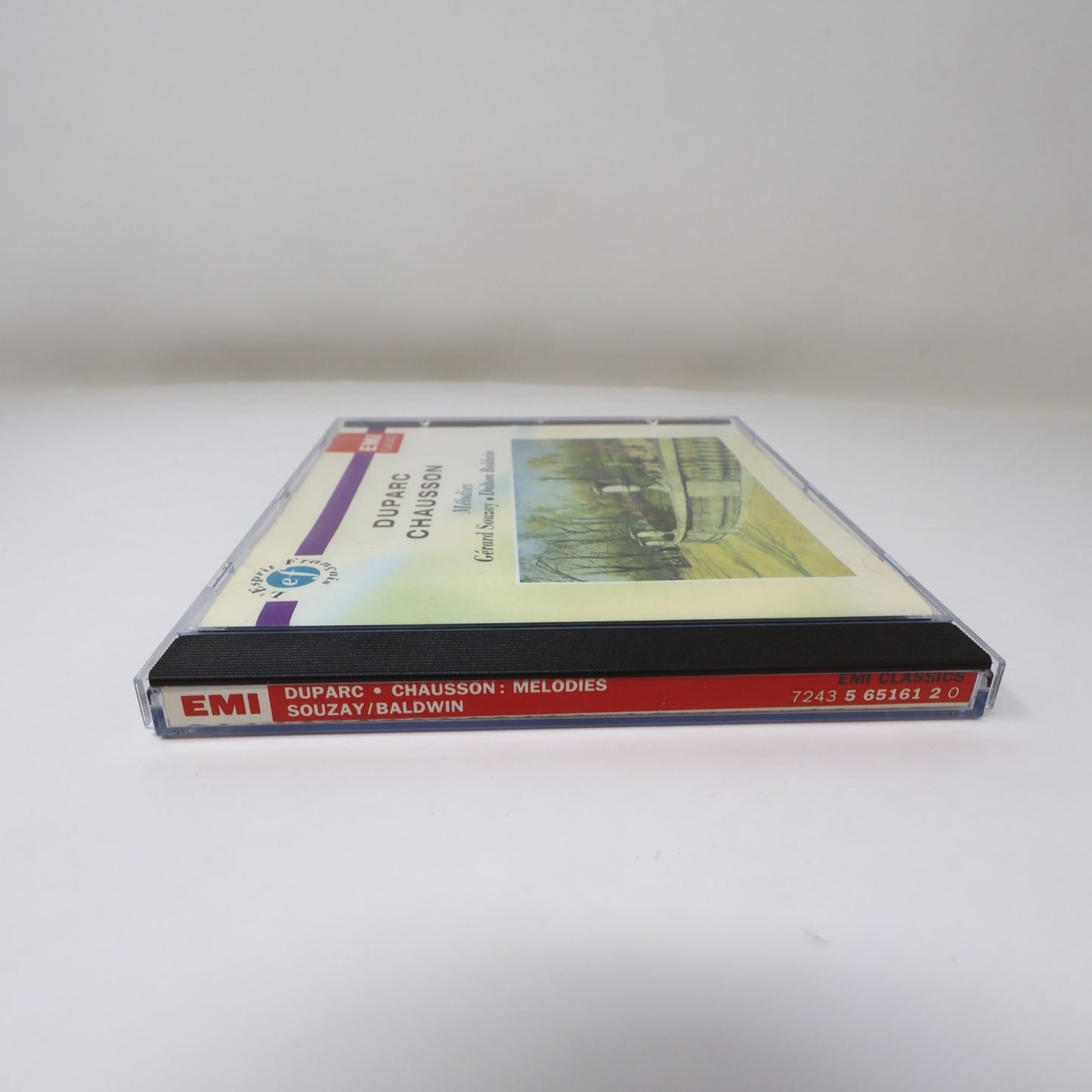 Henri Duparc/Ernest Chausson Mélodies CD Gérard Souzay/Dalton Baldwin EMI 1994