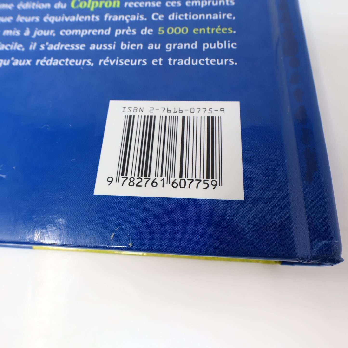 Le Colpron le Dictionnaire des Anglicismes Forest/Boudreau 1998 HC Français 90s