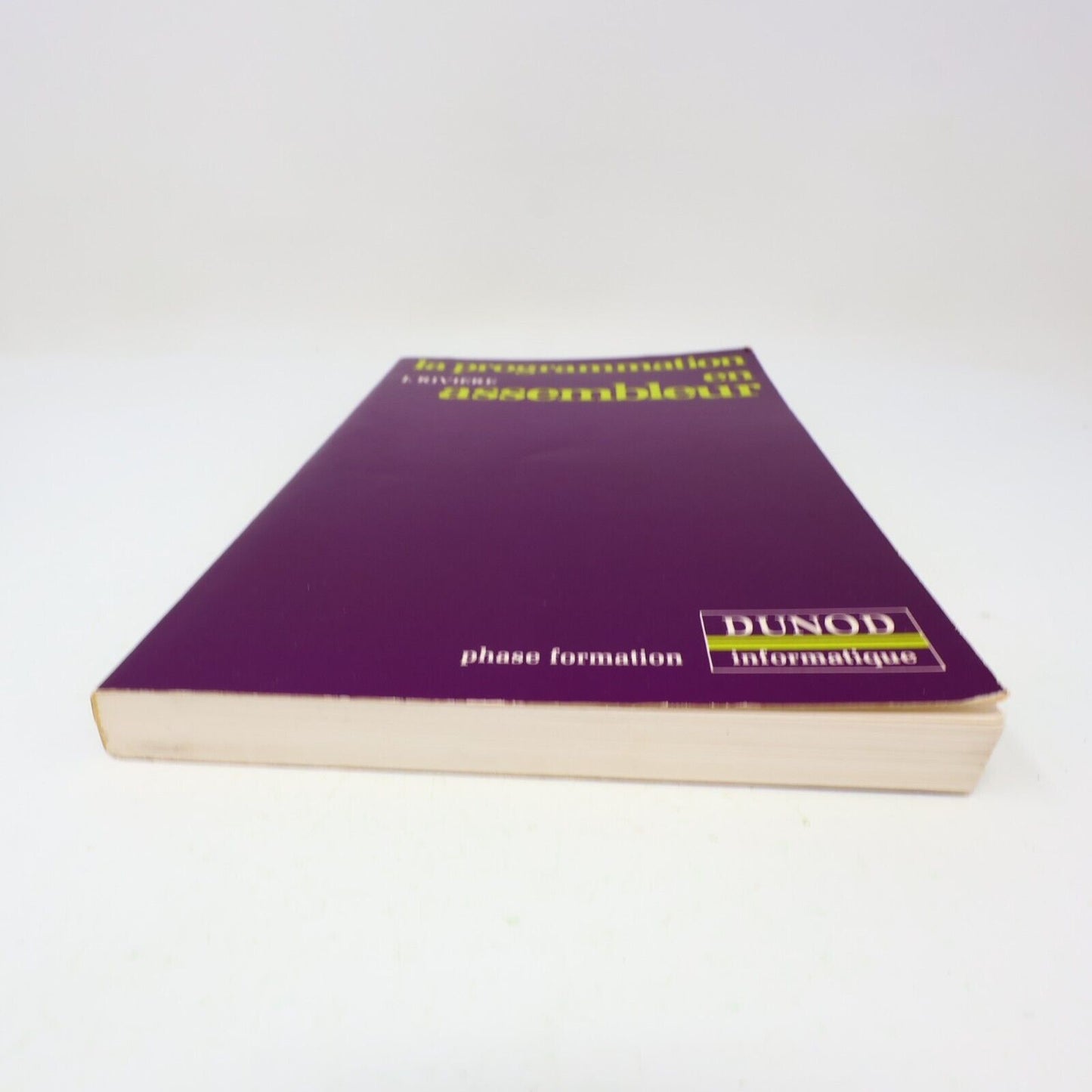 1983 La Programmation en Assembleur J. Rivière Informatique Ordinateur Code 80s