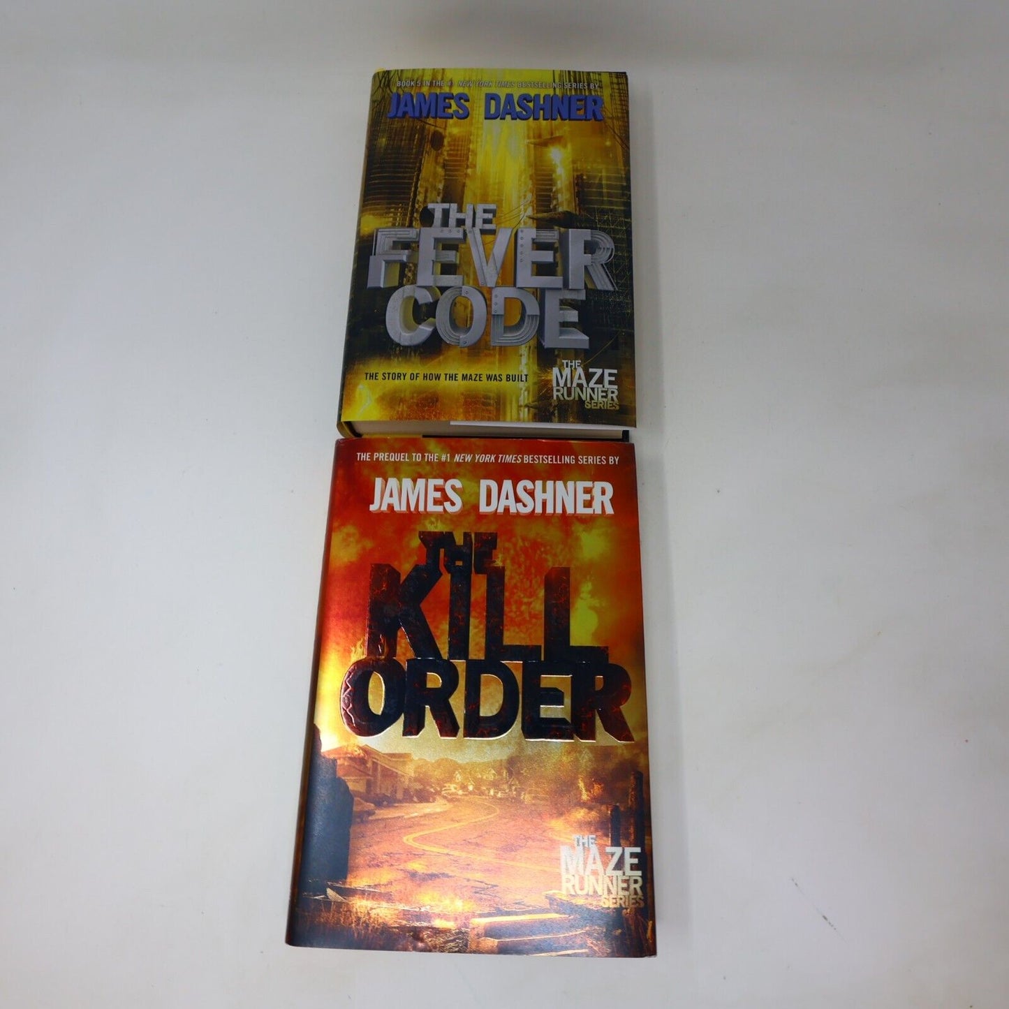 2016 The Maze Runner Series Box Set #1-3, Prequel 1-2 by James Dashner Delacorte