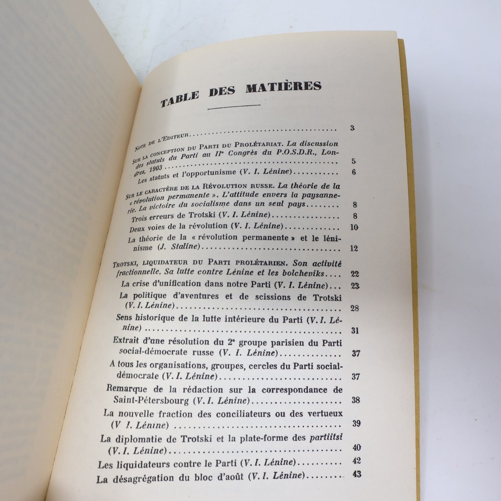 1971 Troski et le Troskisme Léon Trotski Éditions Norman Bethune Philosophie 70s