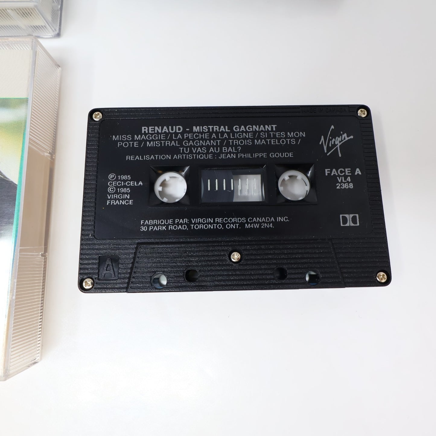 Renaud Lot 3 Cassettes Mistral Gagnant/Putain de Camion/Retour de Gérard Lambert