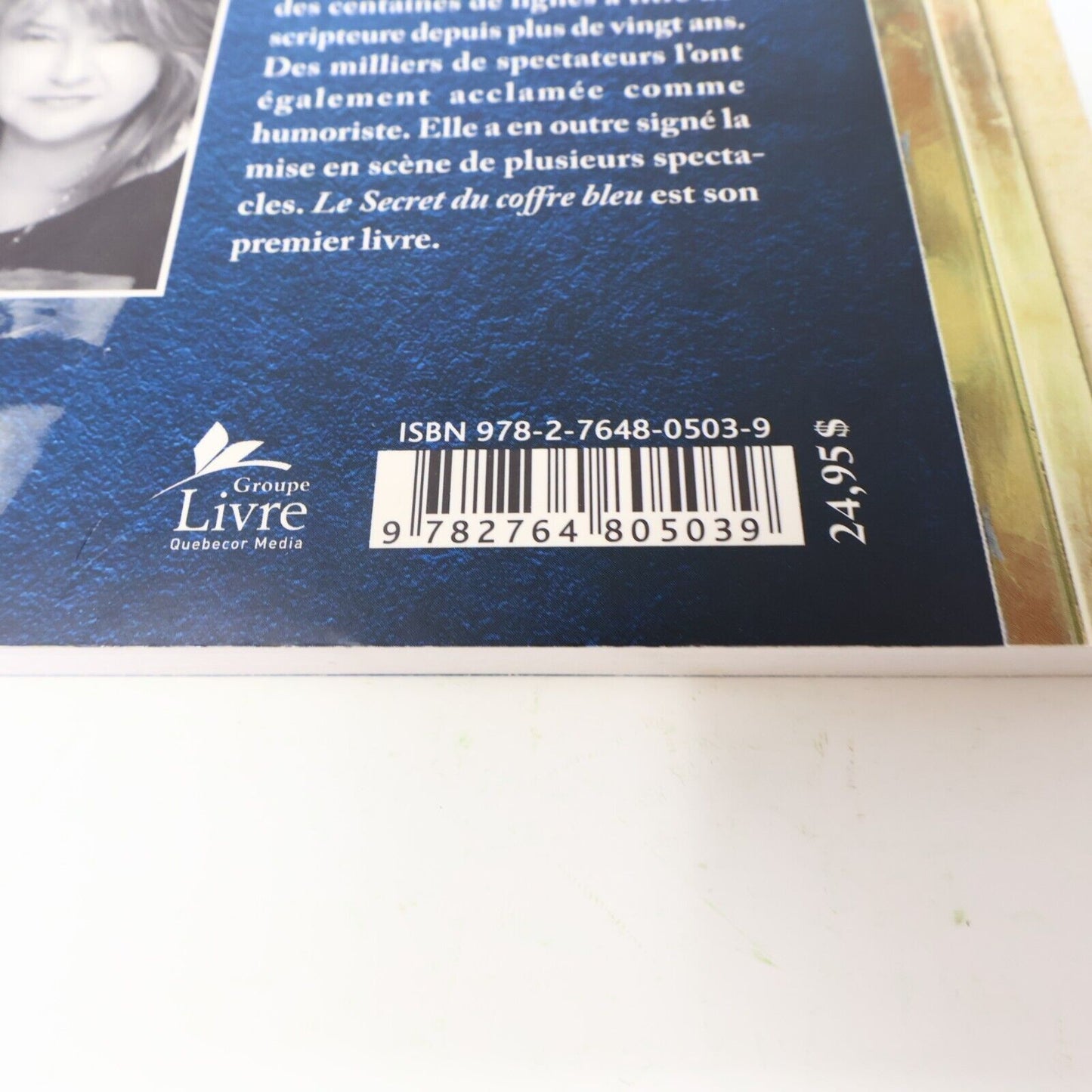 2011 Le Secret du Coffre Bleu Récit Lise Dion Littérature Québécoise Roman Livre