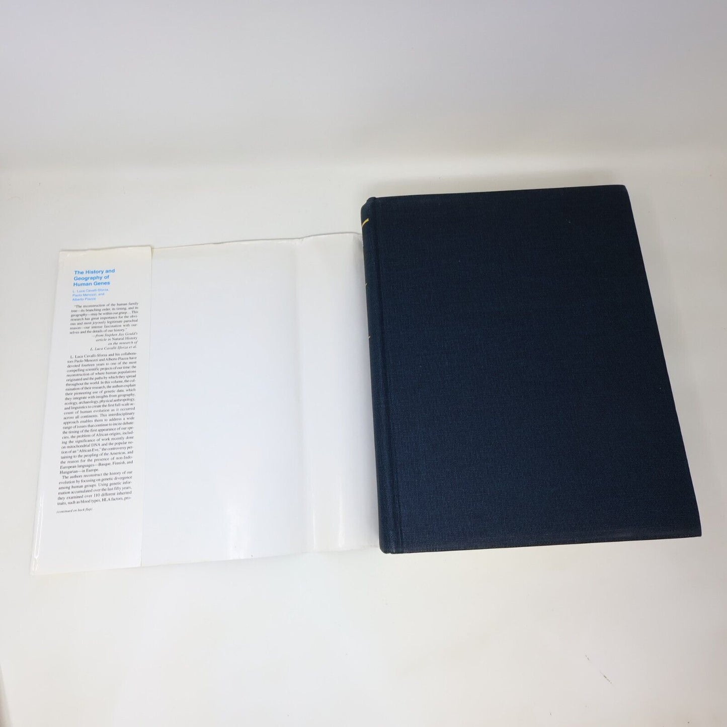 1994 The History and Geography of Human Genes Cavalli-Sforza/Menozzi/Piazza HC