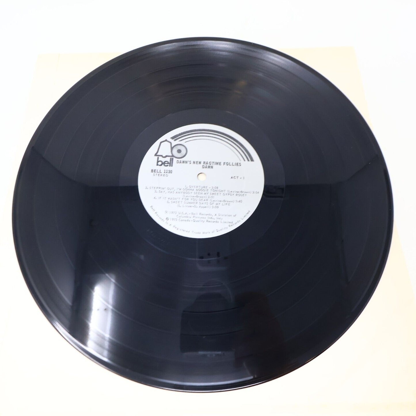 Dawn's New Ragtime Follies Featuring Tony Orlando LP Record Sweet Gypsy Rose?