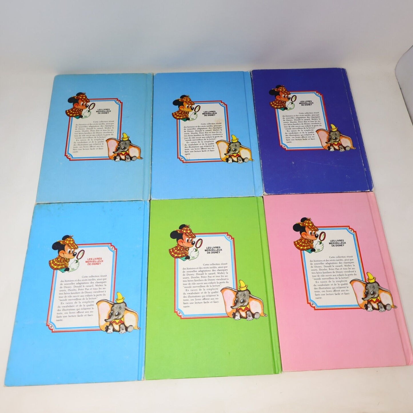 21x Livres Merveilleux de Disney Jeunes Enfants Livre-Loisirs Lot Français HC