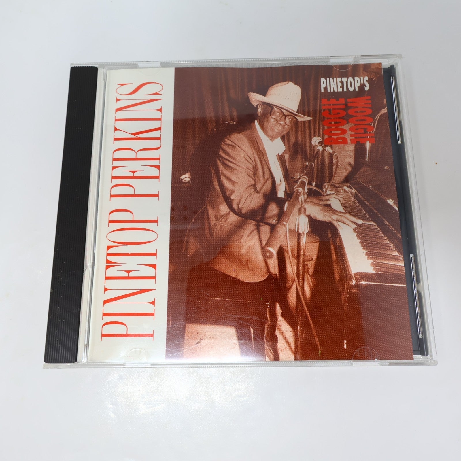 Pinetop Perkins 2 CDs Lot Sweet Black Angel/Pinetop's Boogie Woogie Blues 90s