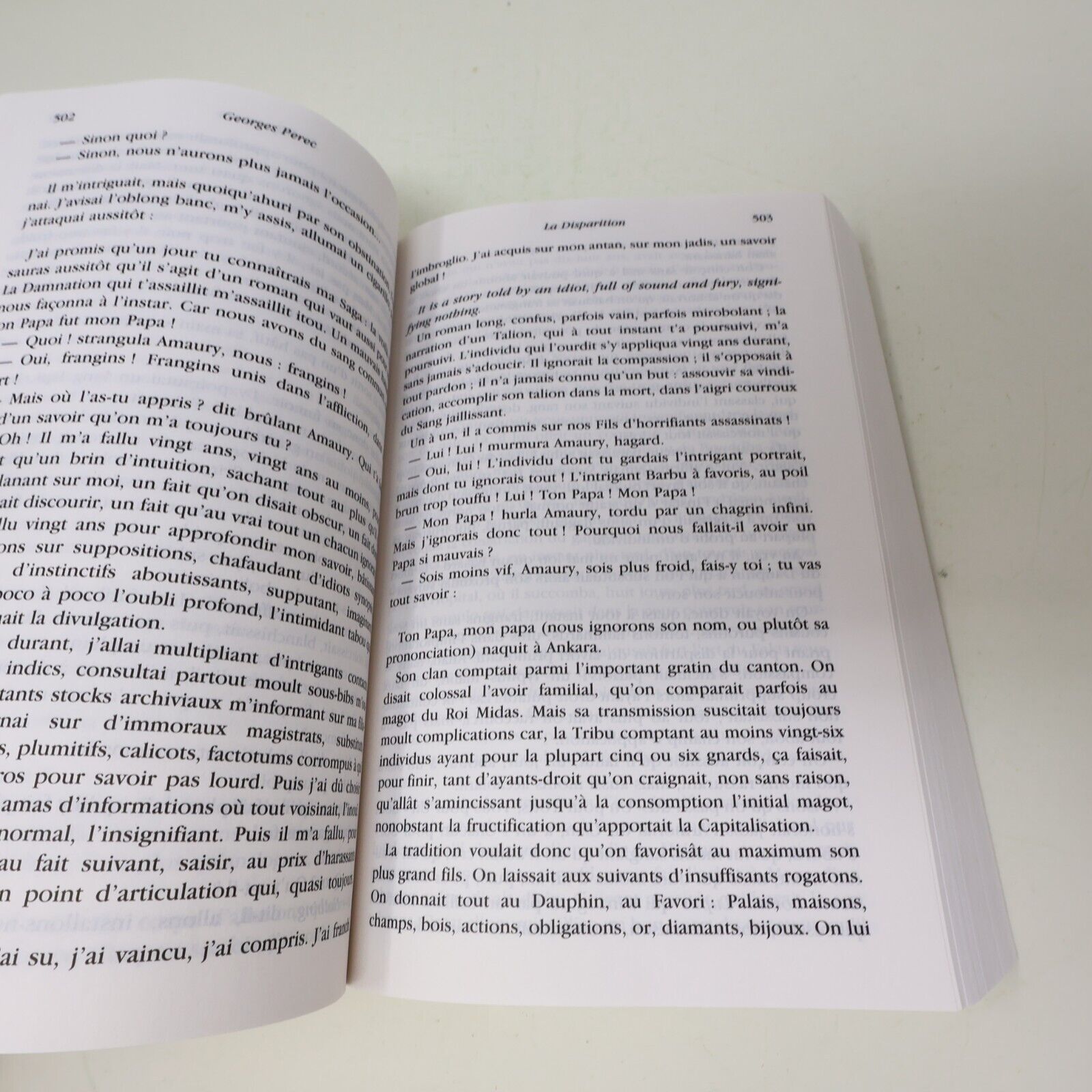 Georges Perec Romans et Récits Classiques Modernes La Pochotèque 2002 Poche Book