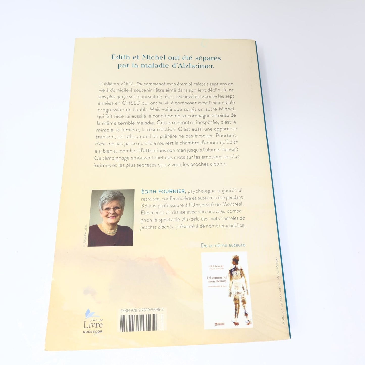 Tu ne sais plus qui je suis Édith Fournier 2021 Histoire Accompagnement en CHSLD