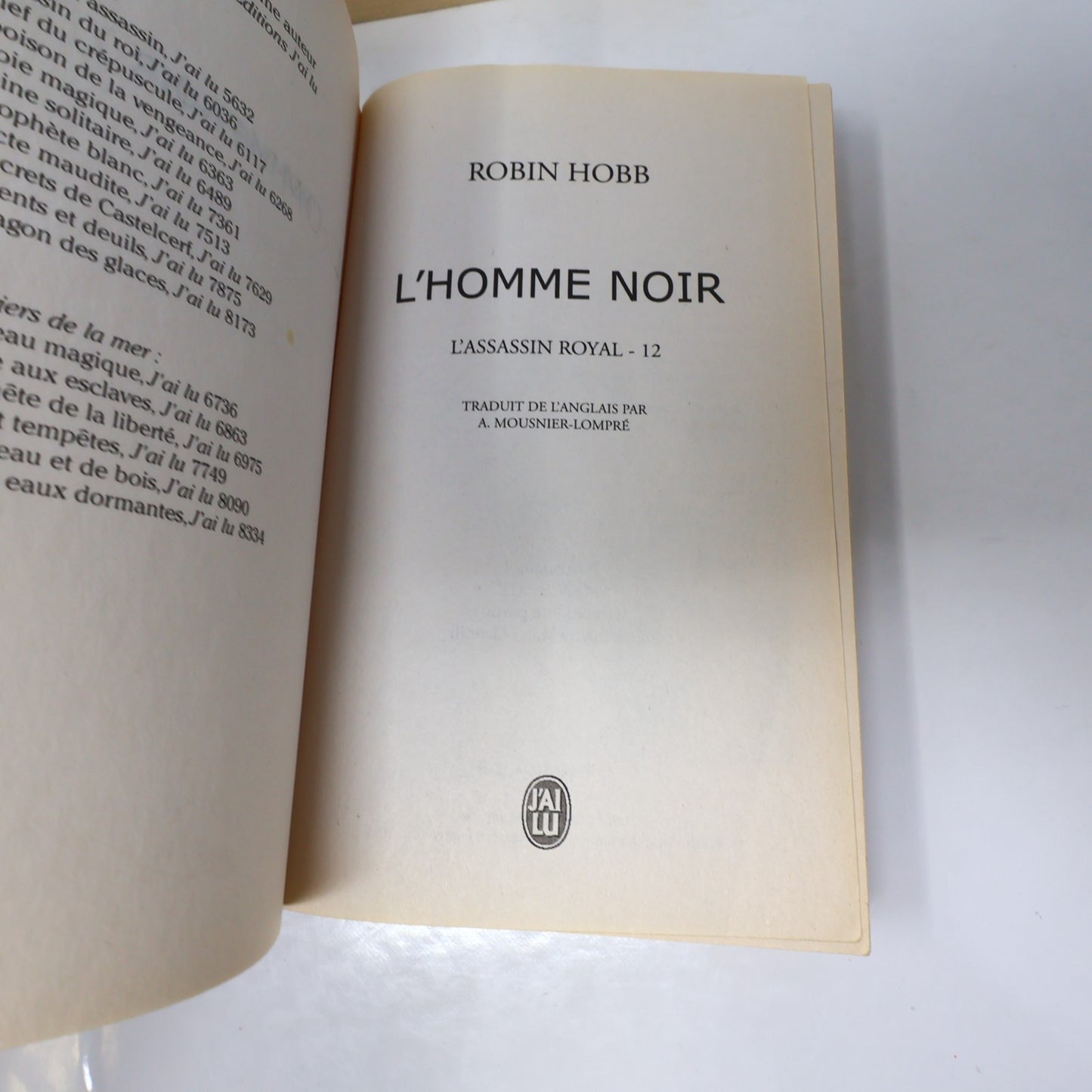 L'Assassin Royal #1-13 Série Complète Lot 13 Livres Robin Hobb J'ai Lu Fantasy