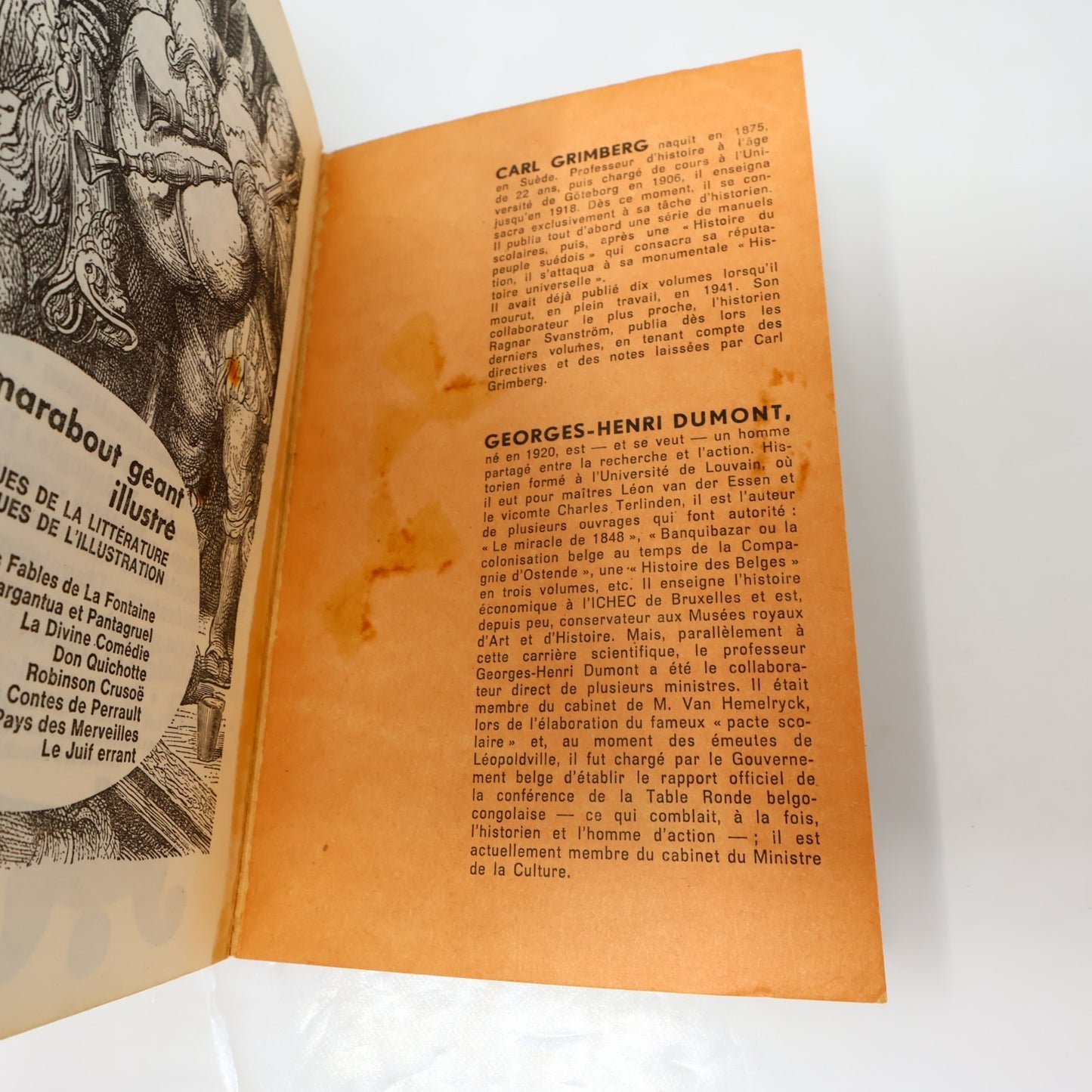 Histoire Universelle #1-12 Marabout Université Complète Lot Carl Grimberg PB 60s