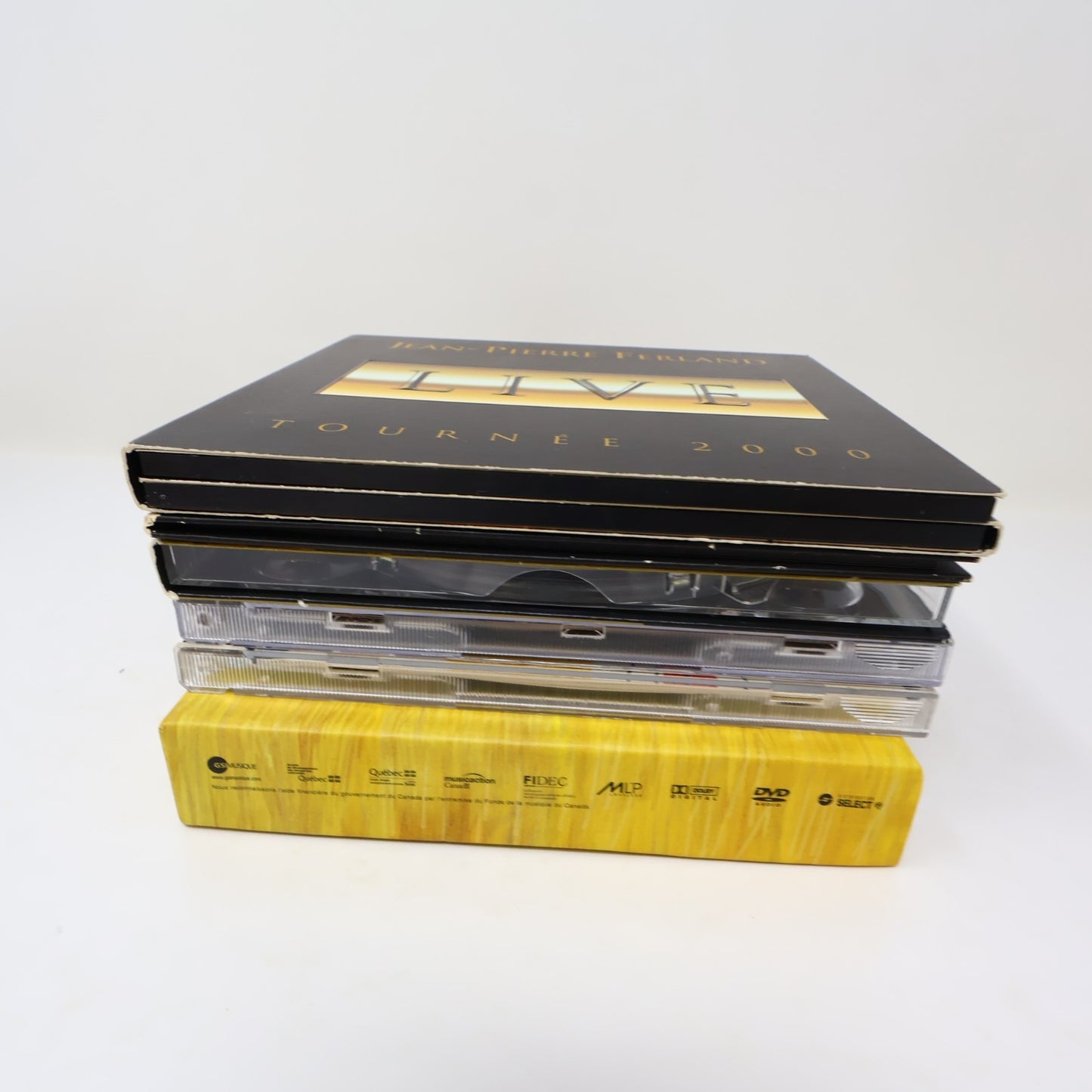 Jean-Pierre Ferland Lot 6 CD Jaune/Écoute pas ça/Bleu Blanc Blues/Live/Bijoux