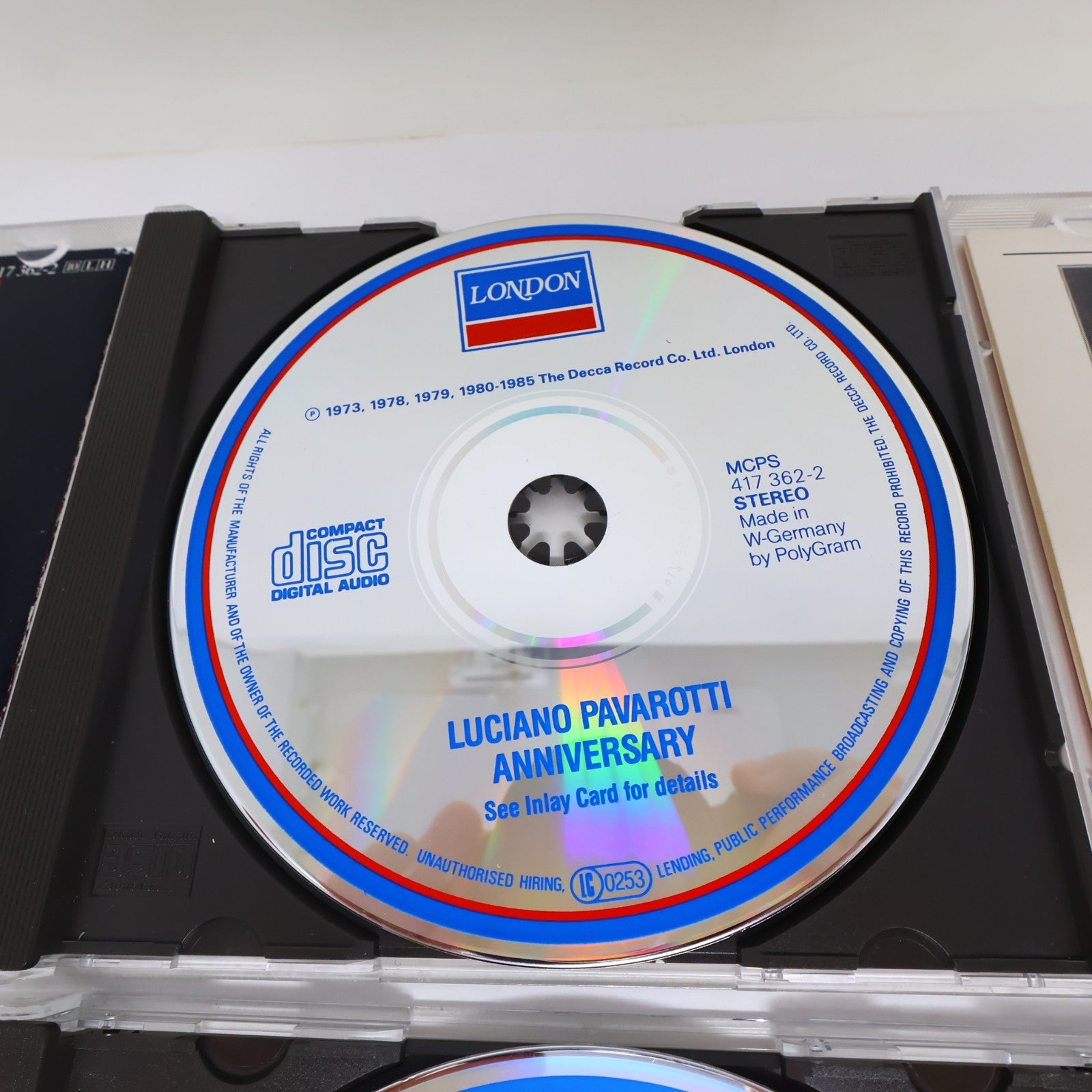Luciano Pavarotti 8 CDs Lot Ti Amo/O Holy Night/My Heart's Delight/Donizetti