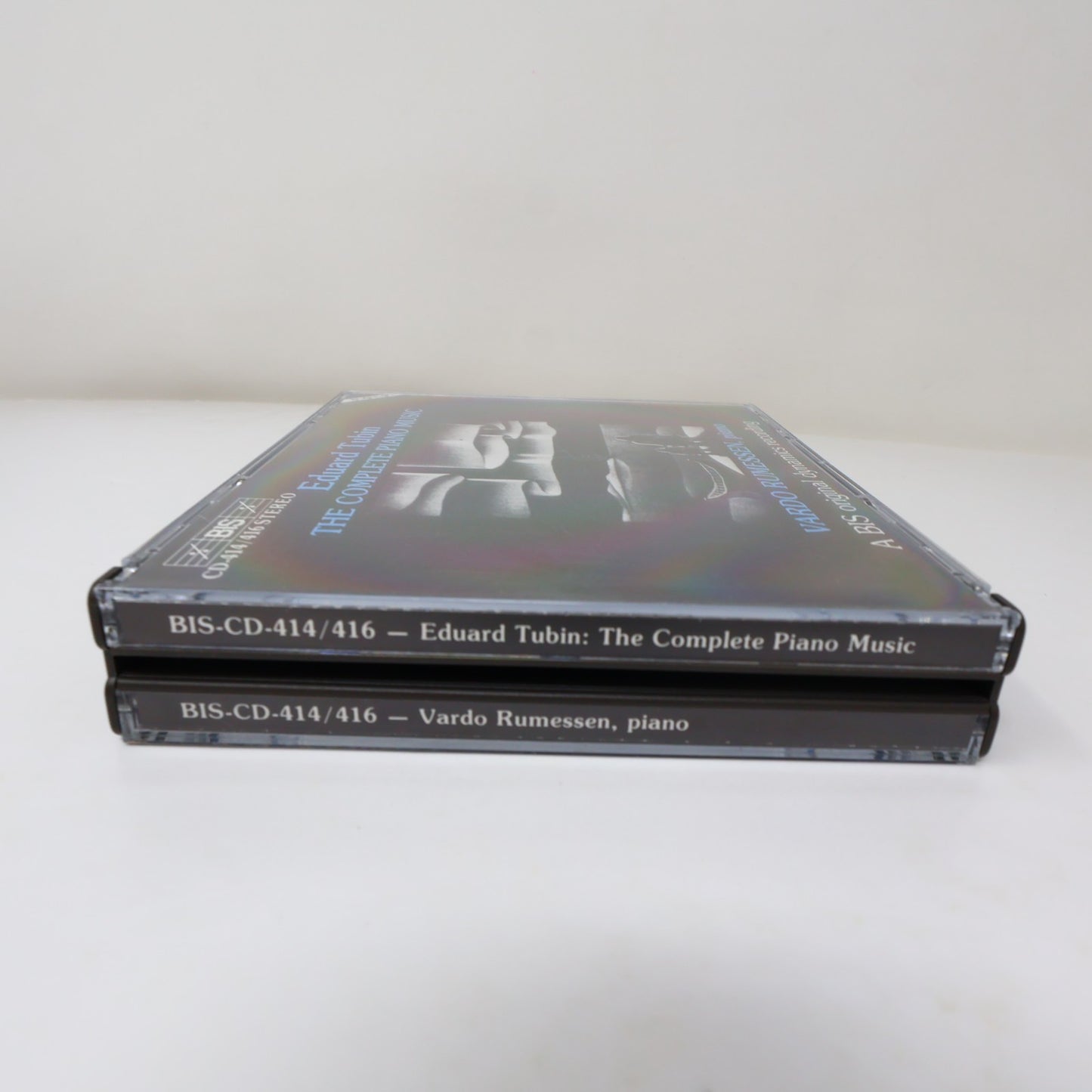 Eduard Tubin The Complete Piano Music CD Vardo Rumessen BIS 1988 BIS-CD-414/416