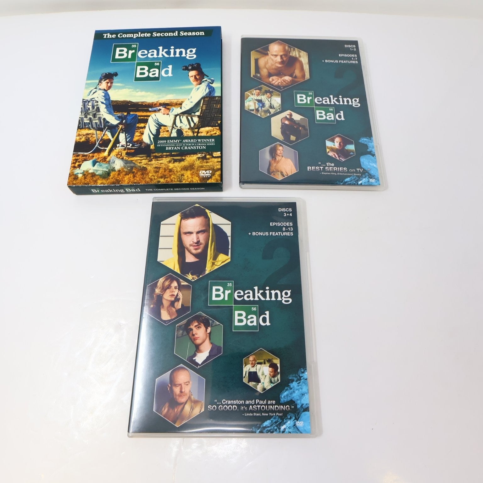 Breaking Bad 6 DVD Lot Complete Serie Seasons 1-5 TV Series Bryan Cranston NTSC