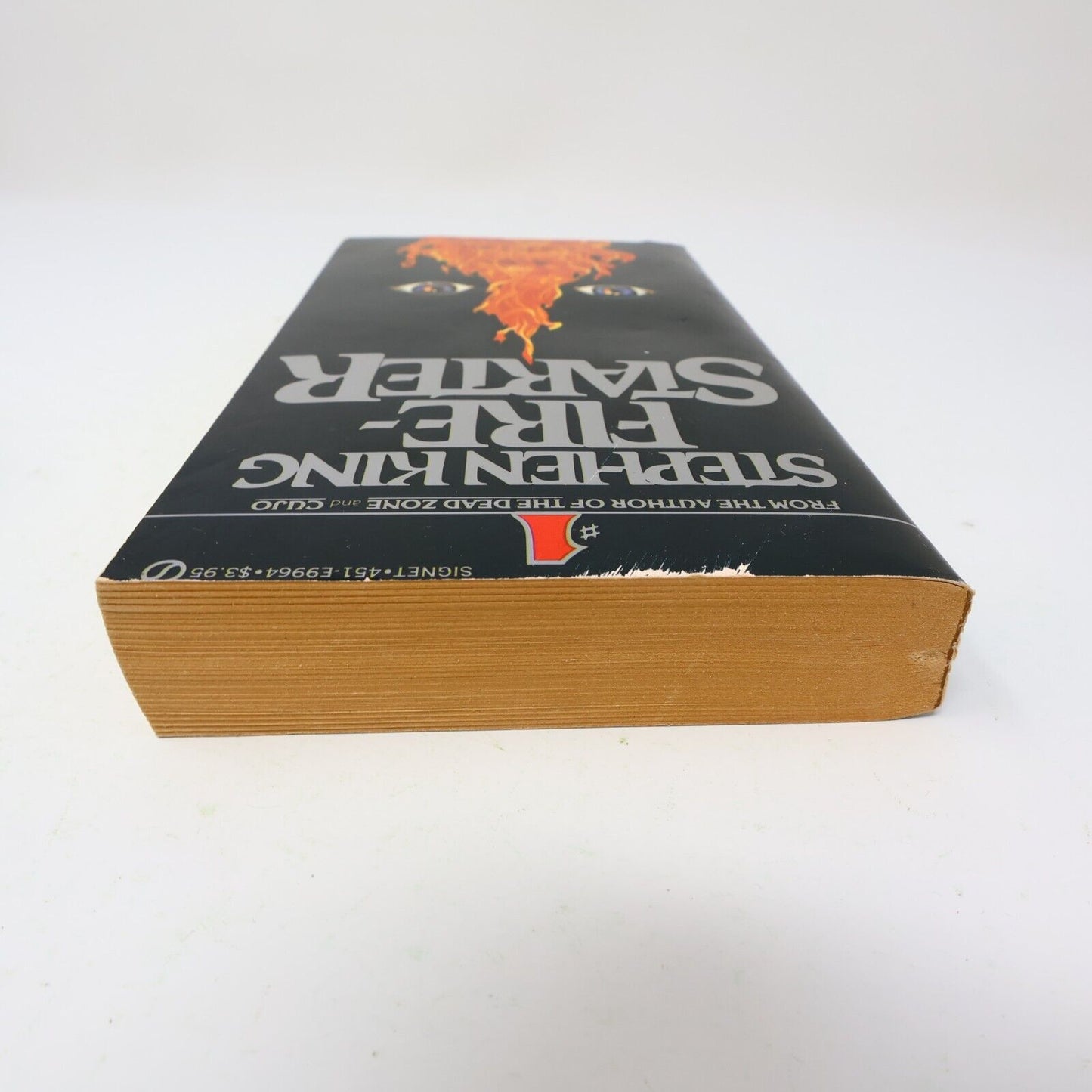 1981 Firestarter Stephen King Horror 2nd Print Signet Paperback Book 80s PB