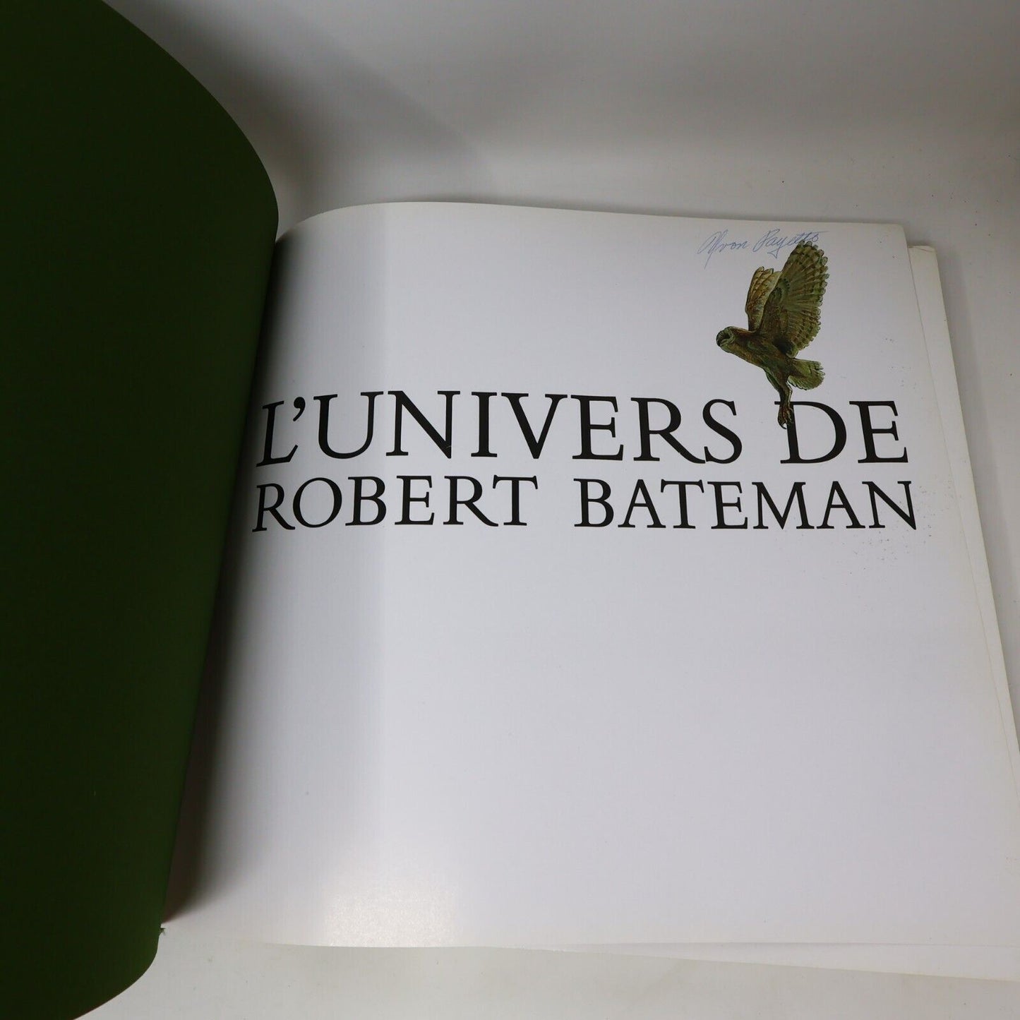 1985 L'Univers de Robert Bateman de Ramsay Derry Hardcover HC Trécarré Français