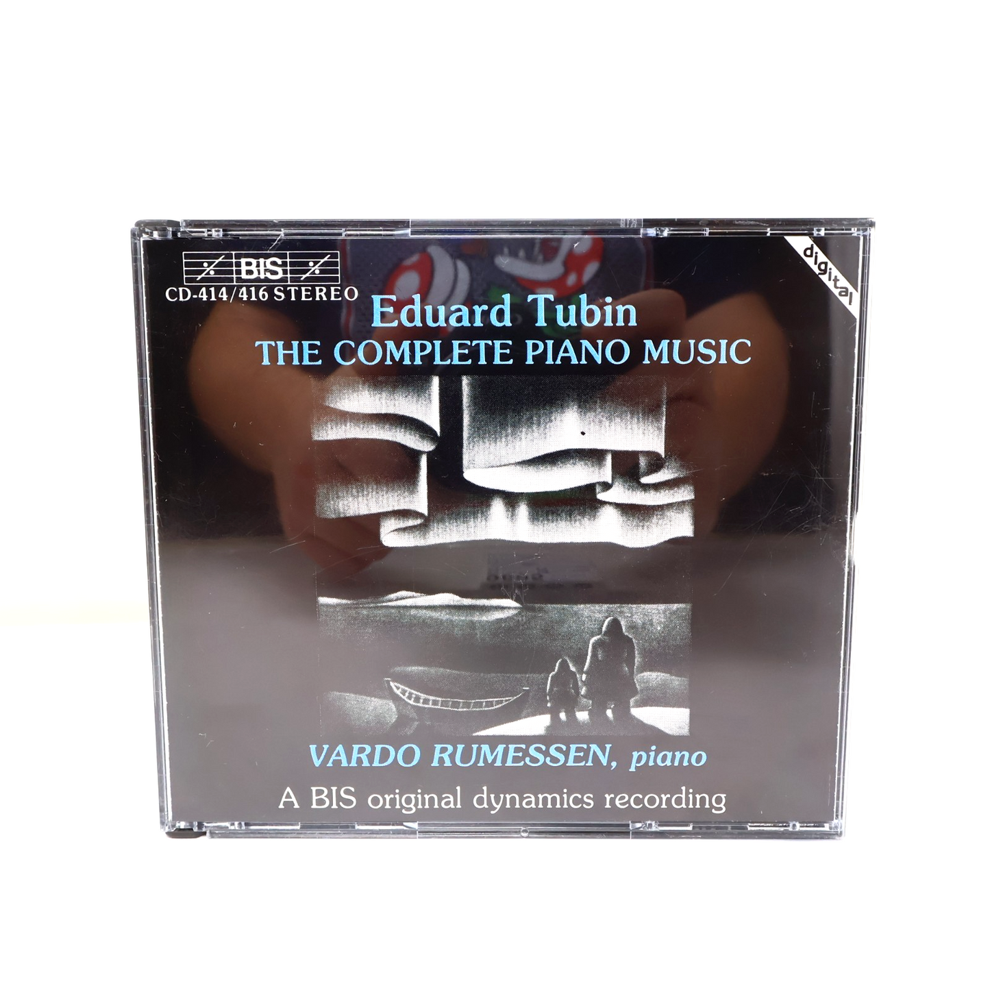 Eduard Tubin The Complete Piano Music CD Vardo Rumessen BIS 1988 BIS-CD-414/416