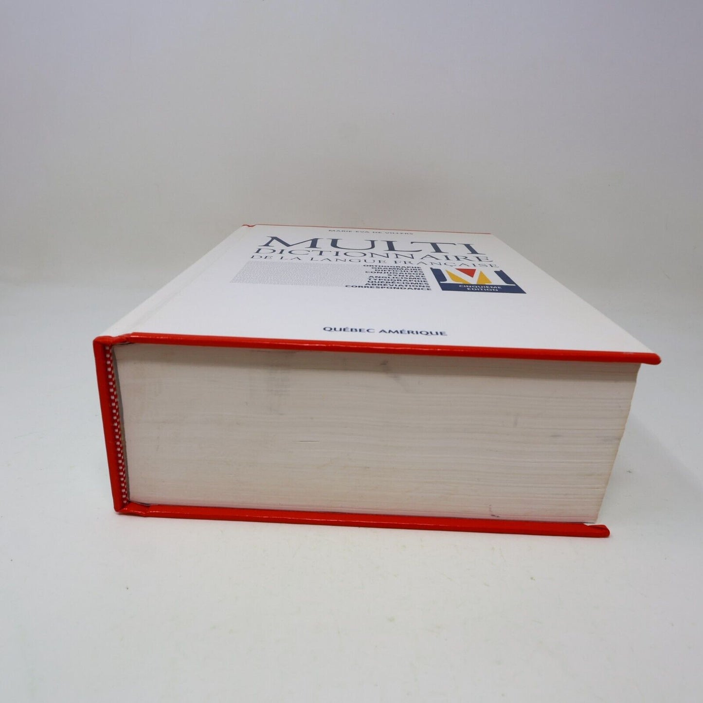 2009 Multi Dictionnaire de la Langue Française 5E Édition Marie-Éva de Villers