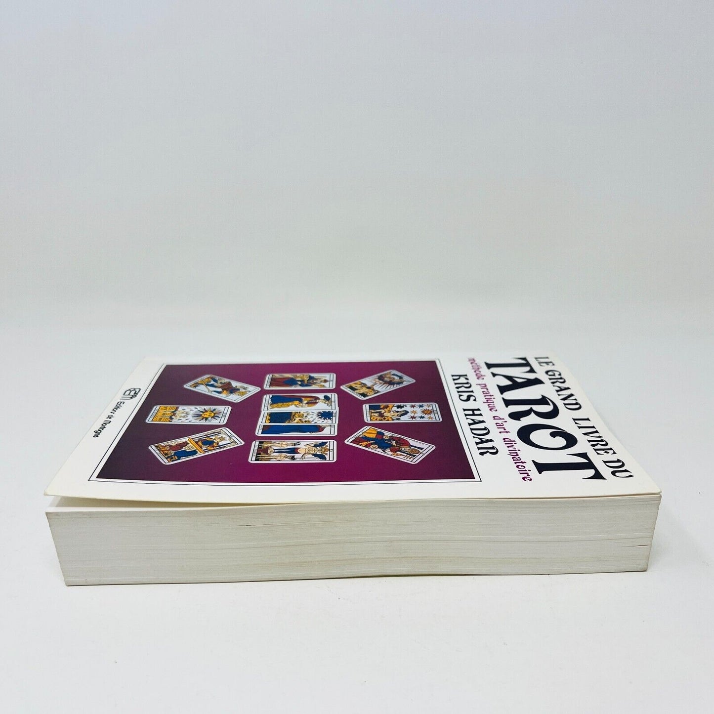 1988 Le Grand Livre du Tarot de Kris Hadar Méthode Art Divinatoire en Français