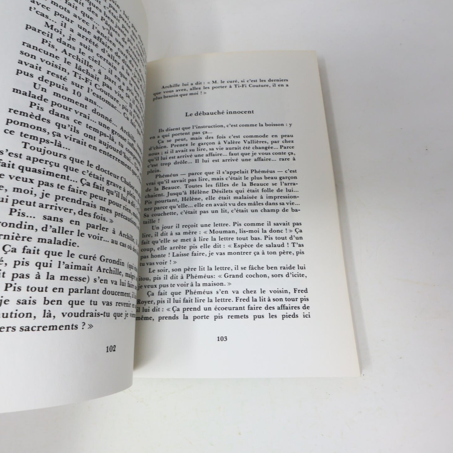1980 Le Père Gédéon son Histoire et ses Histoires Doris Lussier Quinze Humour PB