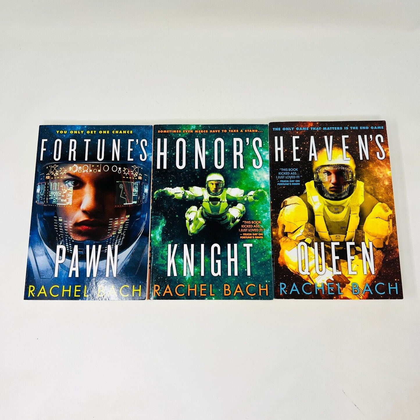 Paradox #1-2-3 Complete Series by Rachel Bach Paperback Fortune's Pawn Books Lot