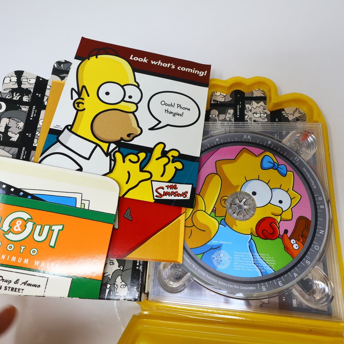 The Simpsons The Complete 7-8-9-10 Seasons Lot 4 DVD Molded Head Pack Marge Lisa
