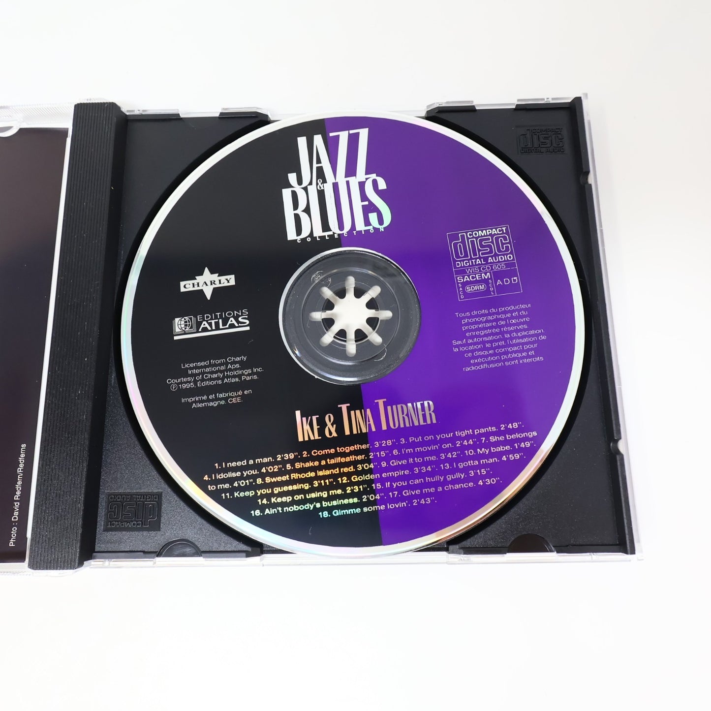 Ike & Tina Turner Jazz & Blues Collection #5 CD Edition Atlas 1995 WIS CD 605