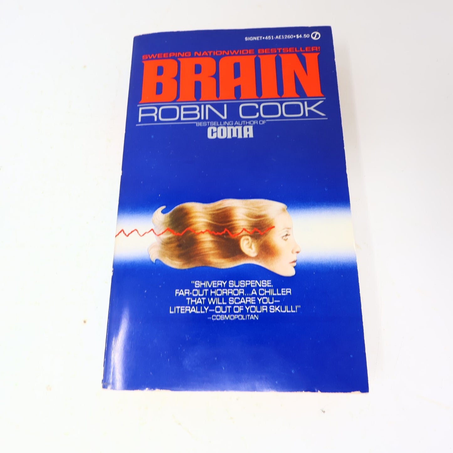 Robin Cook 2 Books Lot Brain/Fever Signet Paperback Horror Thriller Medical 80s
