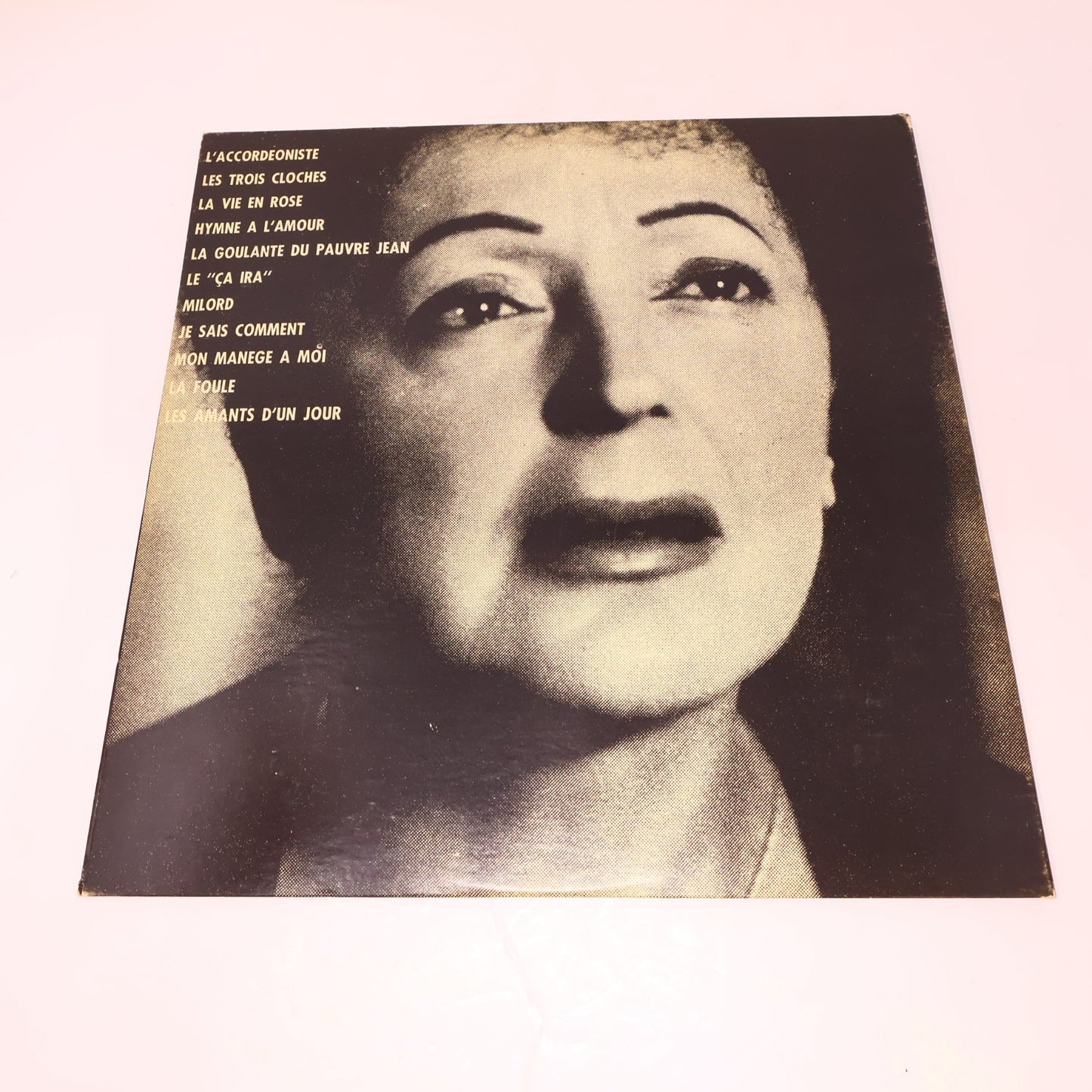 Édith Piaf Lot 4 Disques Record Hymne À L'amour/Definitive Piaf/Tête-à-Tête