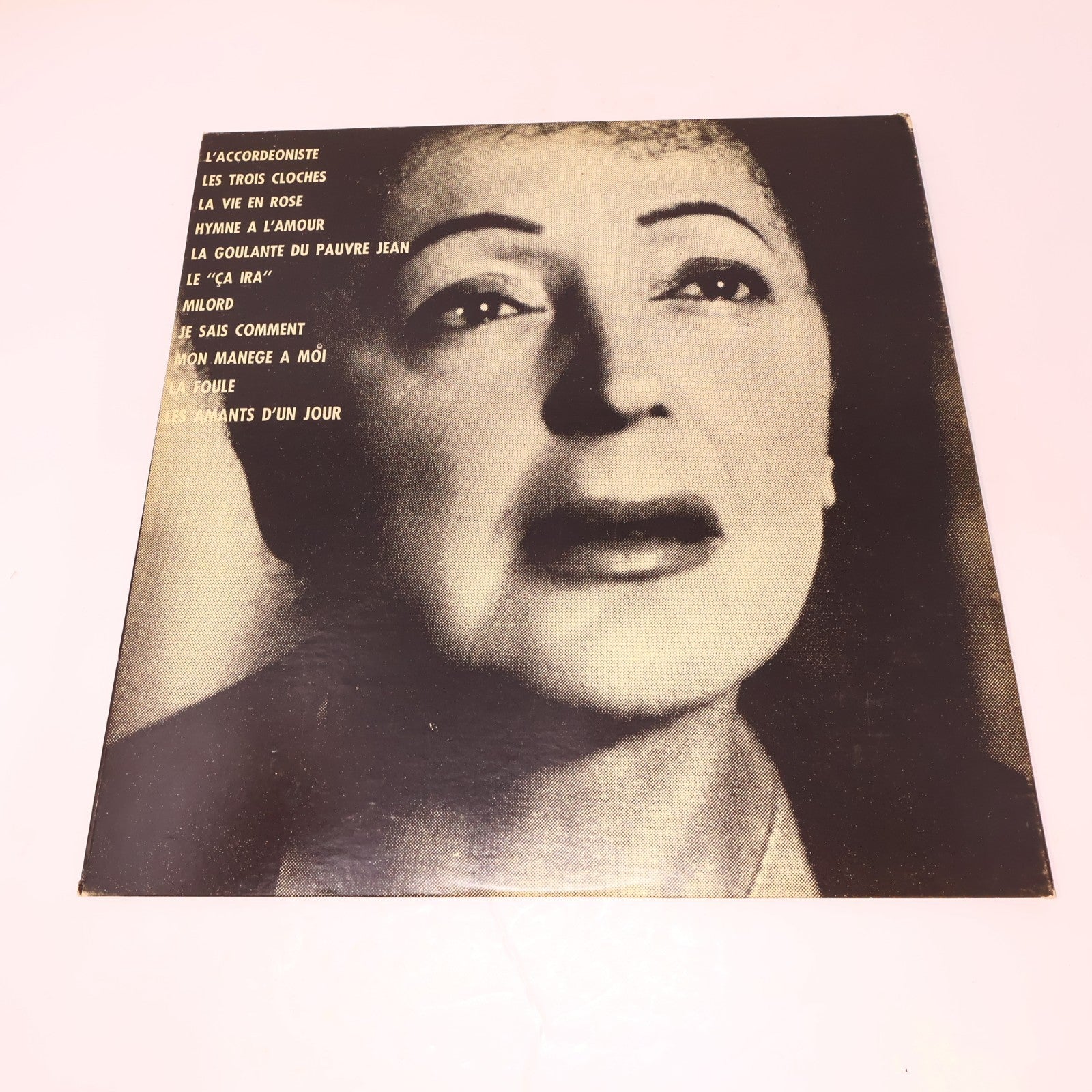 Édith Piaf Lot 4 Disques Record Hymne À L'amour/Definitive Piaf/Tête-à-Tête