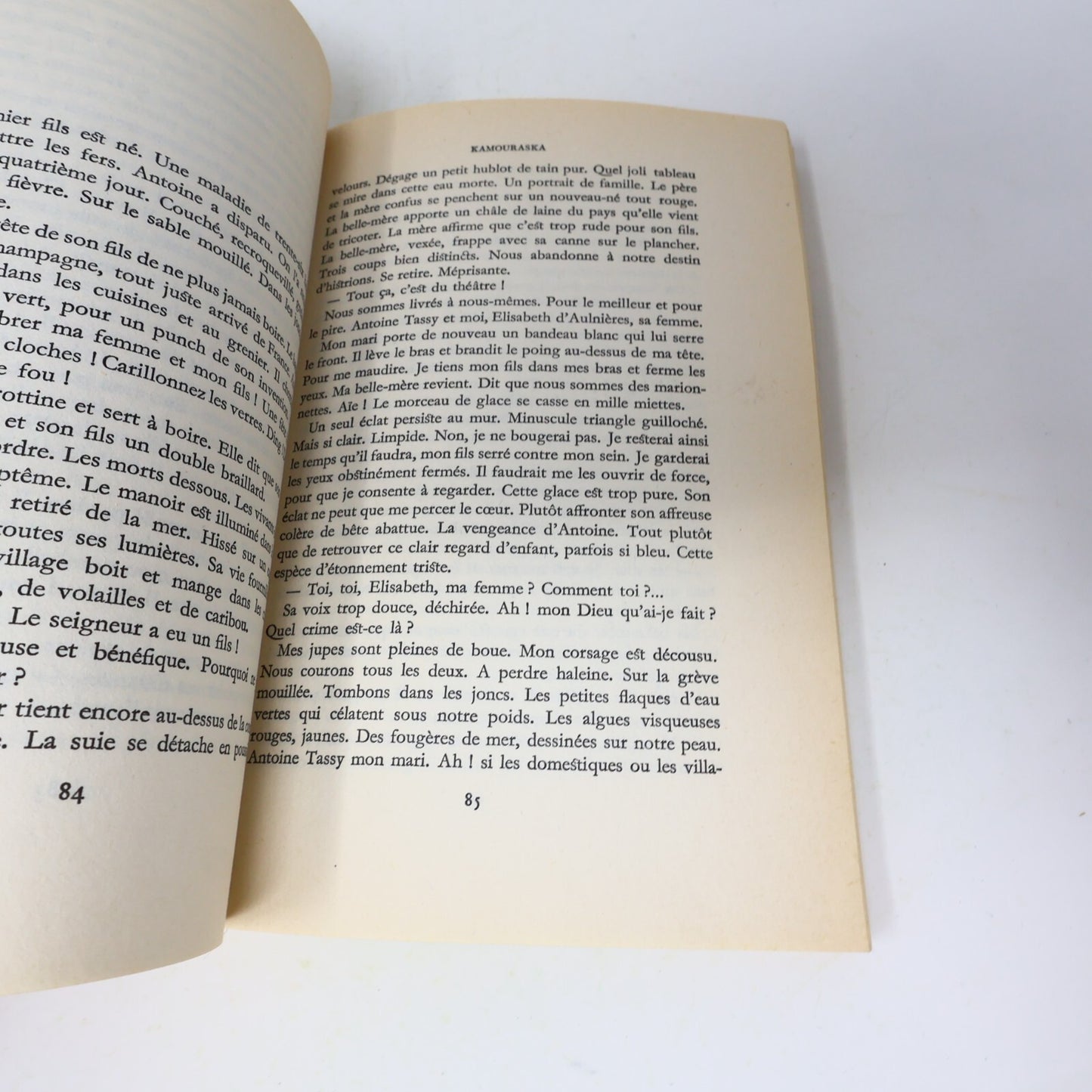 Anne Hébert Lot 2 Livres Kamouraska/Les Enfants du Sabbat Littérature Québécoise