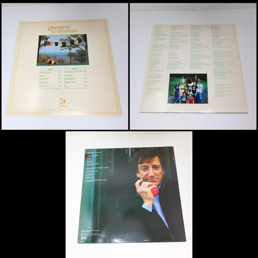 Jean Lapointe Lot 3 Disques Jongleur/Si On Chantait/Chante la ta Chanson Record