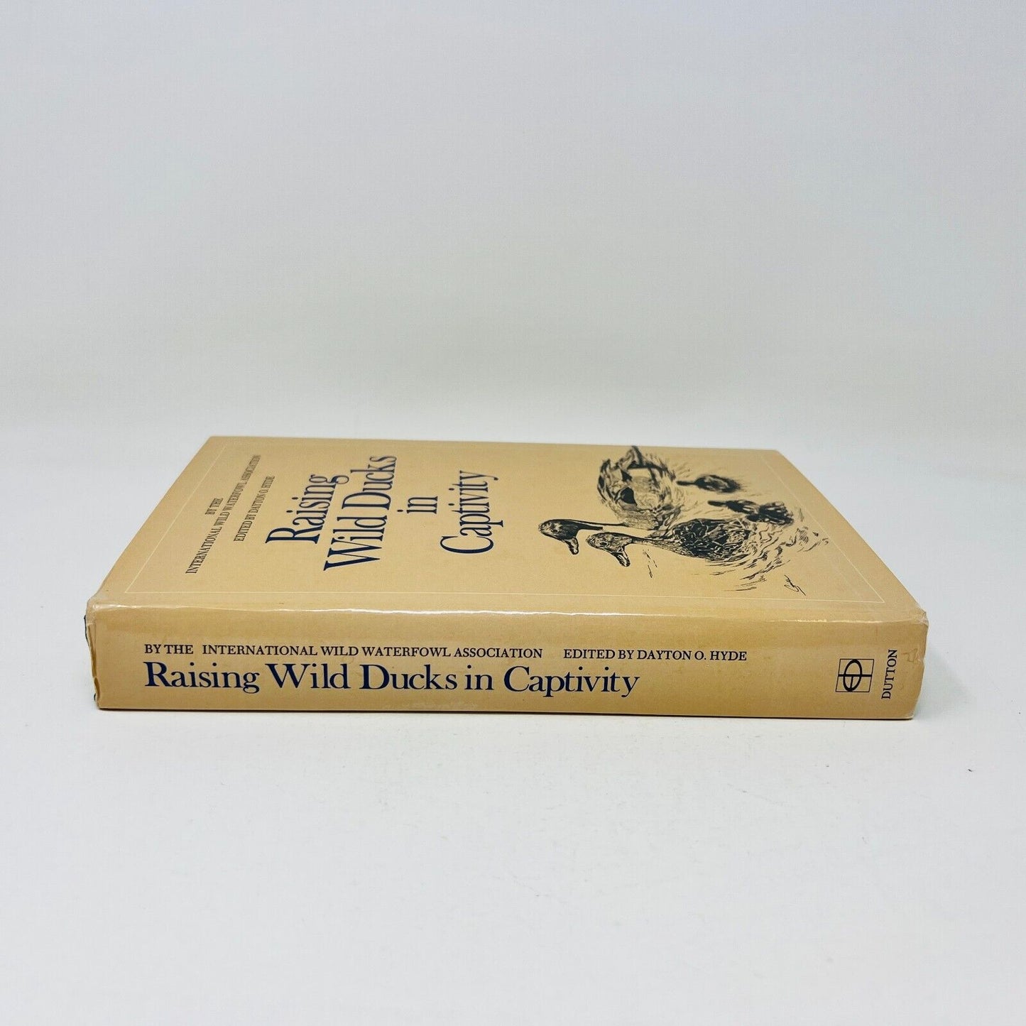1974 Raising Wild Ducks in Captivity by Dayton O. Hyde Hardcover DJ Dutton IWWA