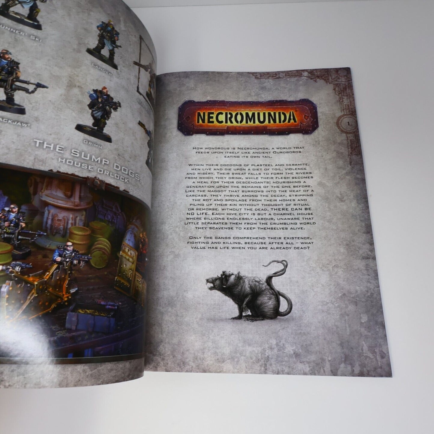 2018 Necromunda Gang War #2 Fantasy RPG Gaming Supplement Games Workshop Book PB