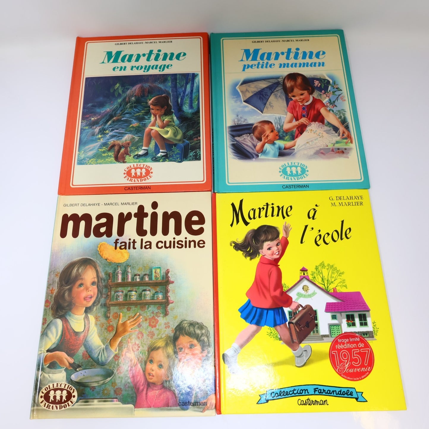 Martine Lot 15 Livres Gilbert Delahaye/Marcel Marlier Casterman Enfants HC Books