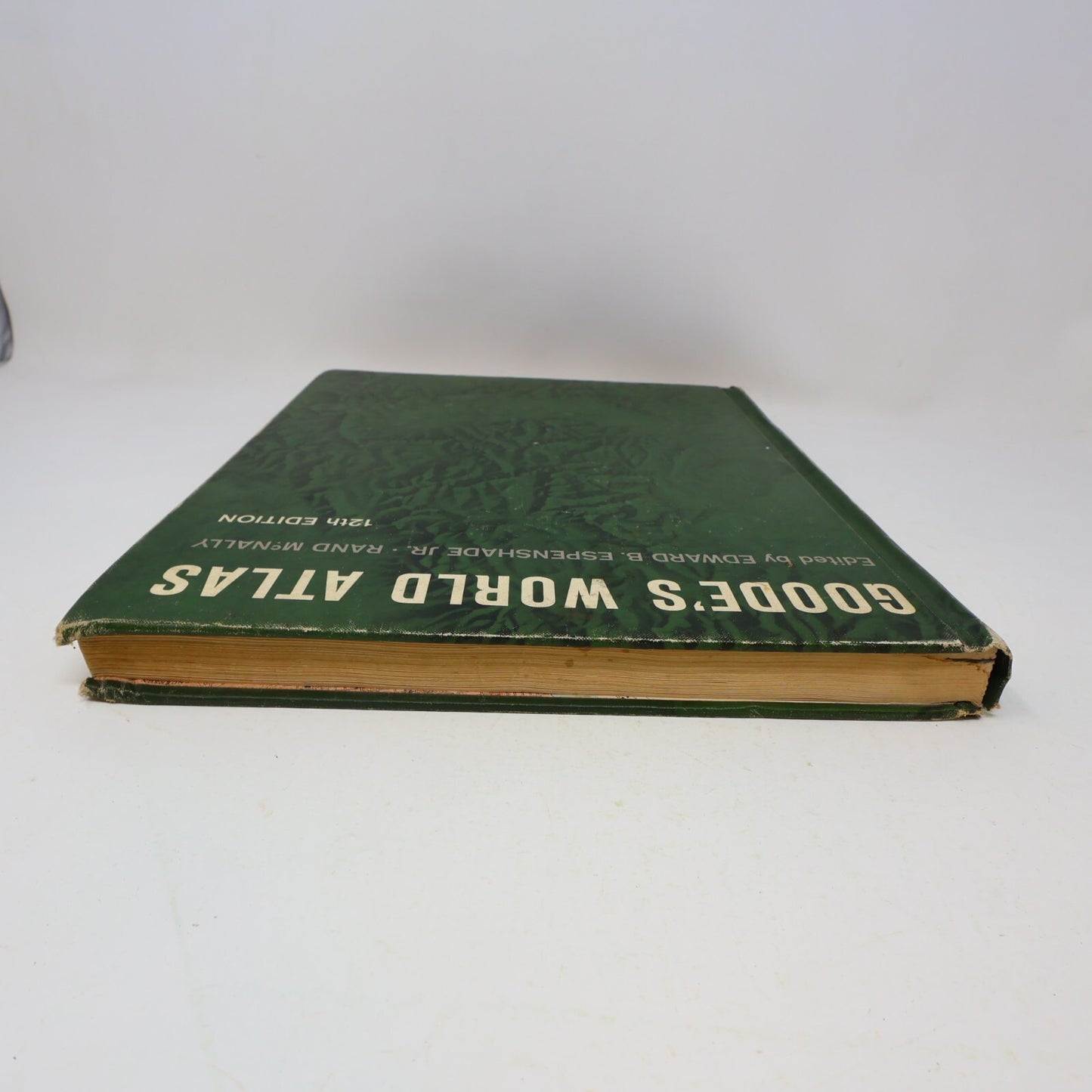 1966 Goode's World Atlas 12Th Edition Edward B. Espenshade Jr. Geography Book HC