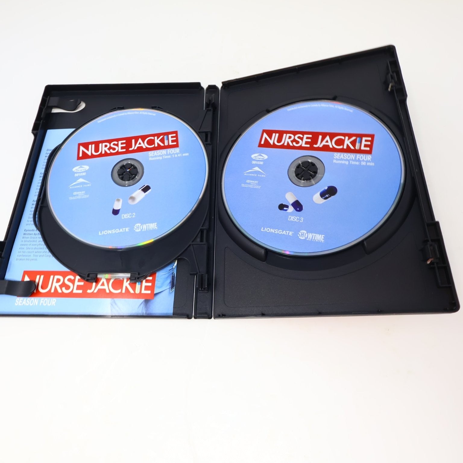 Nurse Jackie 3 DVD Lot 2009-2011 Seasons 1-2 & 4 Edie Falco Drama Comedy NTSC