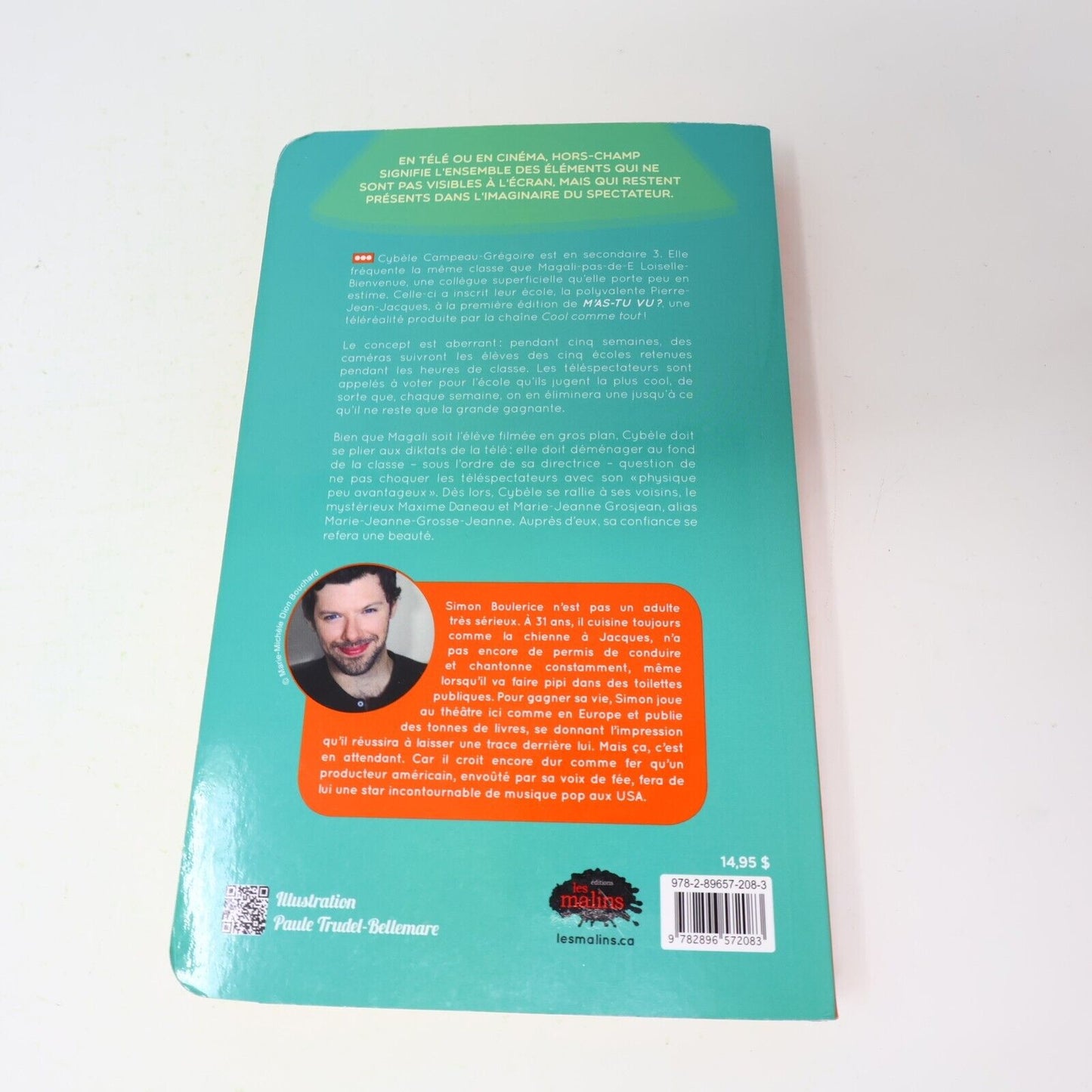M'As-Tu Vu? #1-3 Lot 3 Livres Série Complète Simon Boulerice Les Malins French